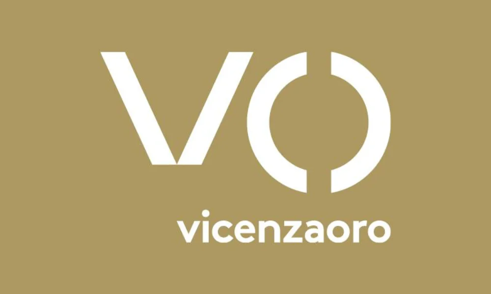 Logo of Vicenzaoro jewelry exhibition held in Vicenza Italy. 
The Jewelry Gossips
