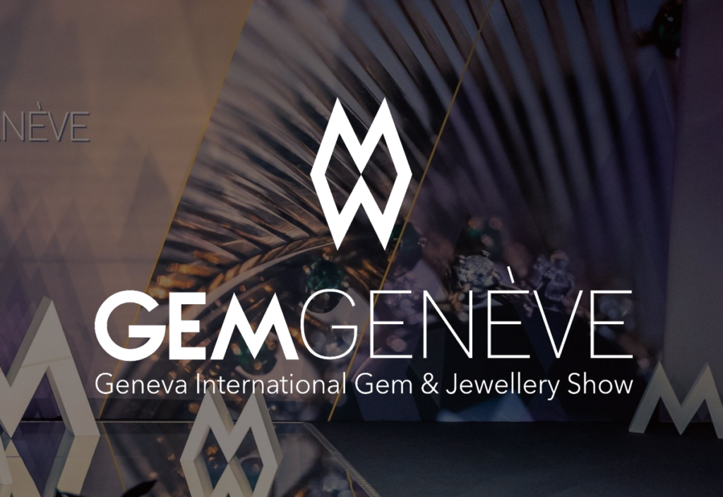 Logo of GemGenève jewelry and gemstone exhibition in Geneva Switzerland.
The Jewelry Gossips
