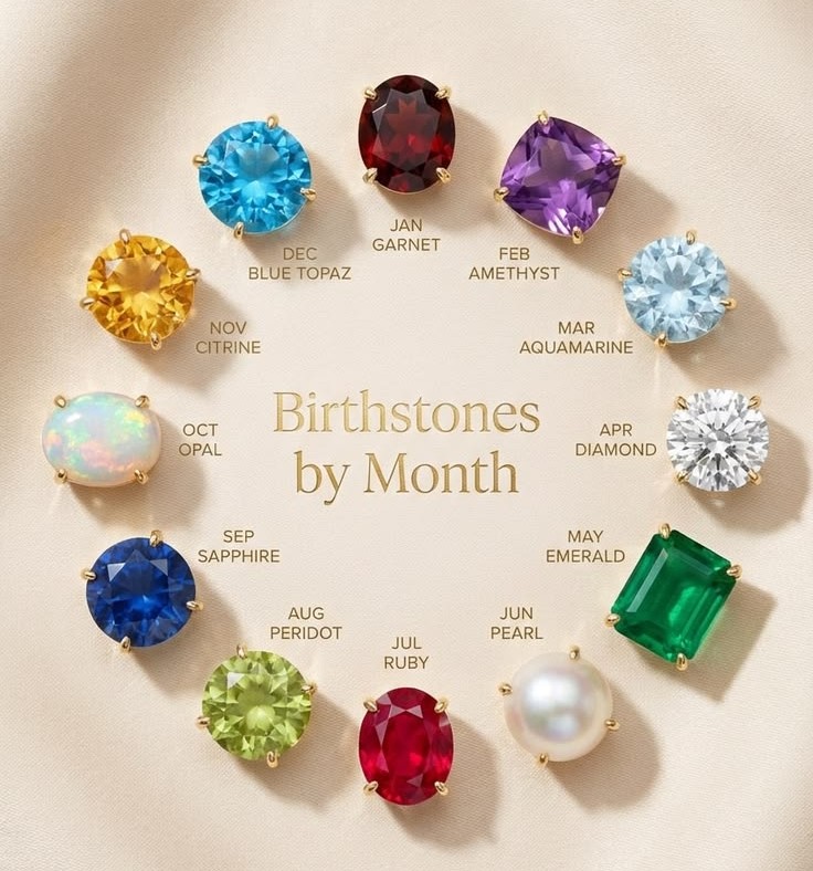 Birthstone Meaning Guide: What Your Birthstone Says About You