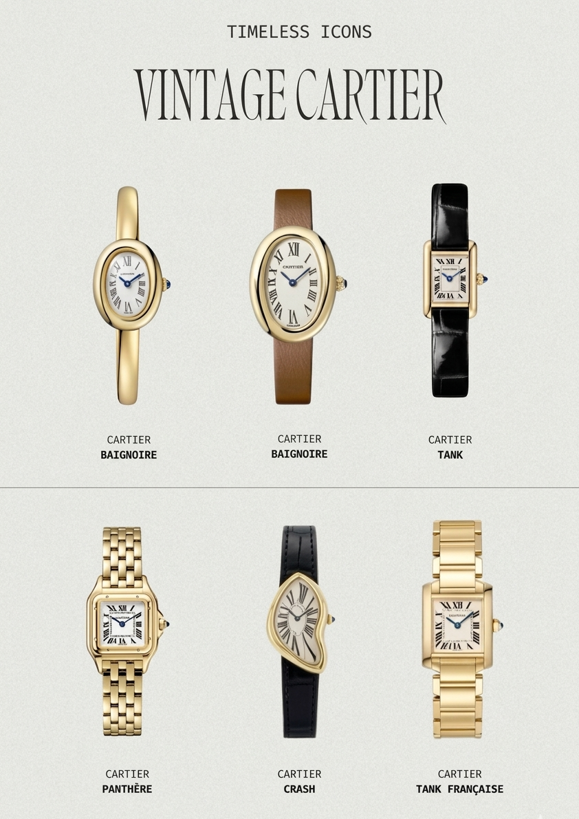 Cartier Watches: The Iconic Collections Every Luxury Watch Lover Must Know