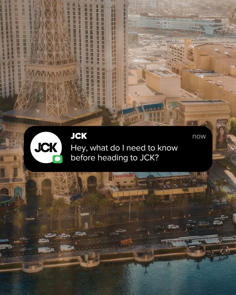JCK Las Vegas 2026 complete visitor guide - fine jewelry trade show at The Venetian Expo Las Vegas May 29 to June 1